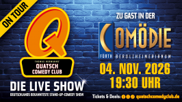Quatsch Comedy 2x Termin 2025 Live Show AA Alternativ