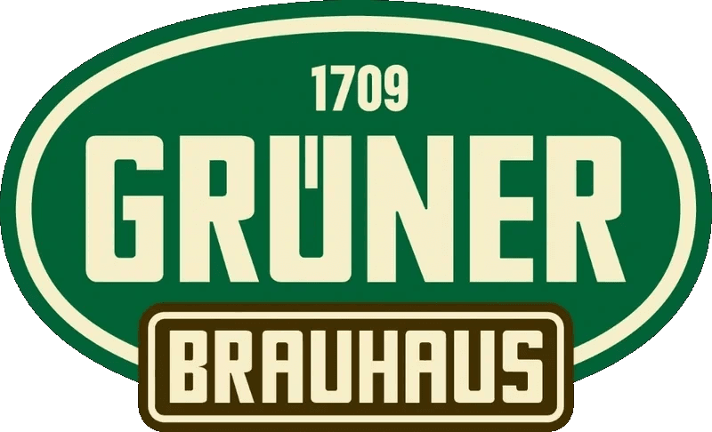Grüner Brauhaus logo - Traditional German brewery since 1709.