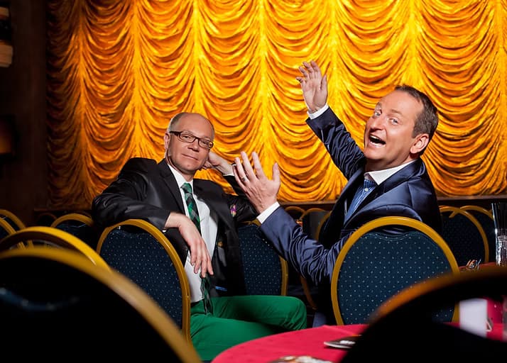 Volker Heißmann und Martin Rassau auf der Bühne