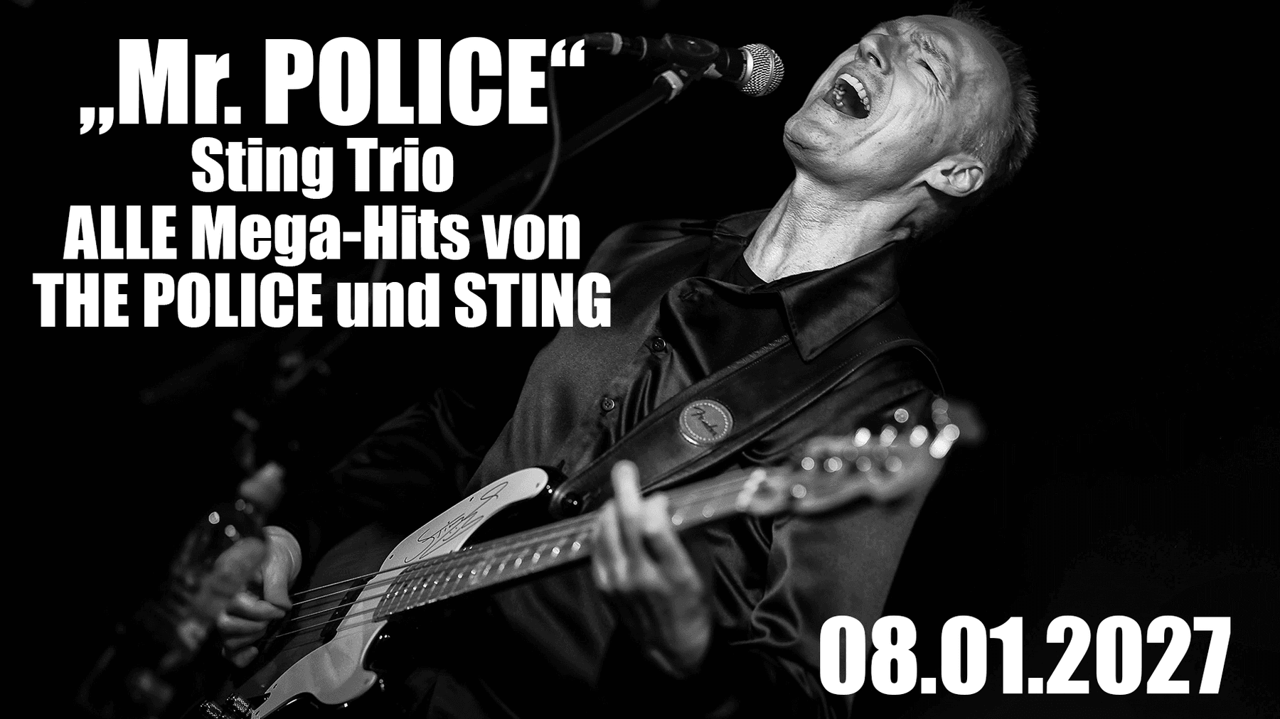 THE POLICE - STING - Cover Band - ALLE Mega-Hits von THE POLICE und STING