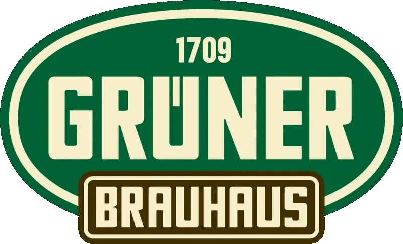Grüner Brauhaus logo - Traditional German brewery since 1709.