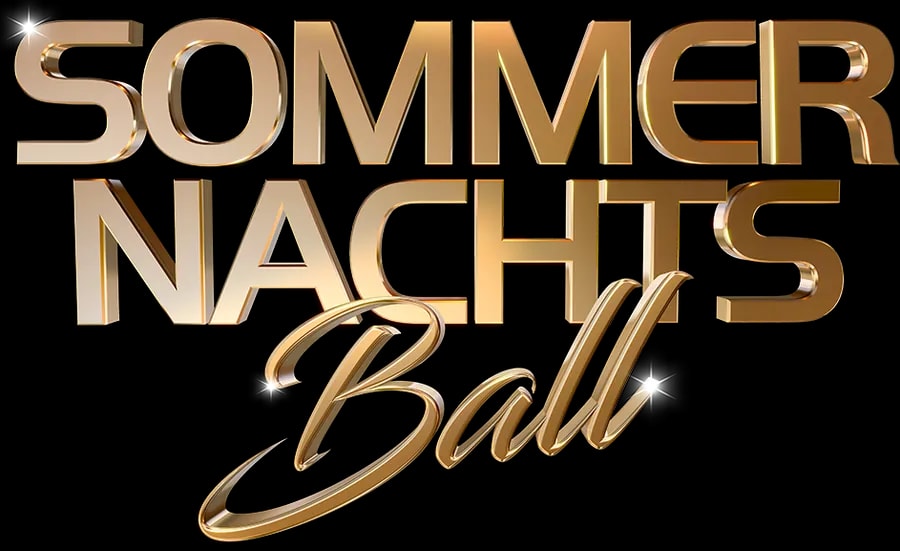 Sommer Nachts Ball — Logo in Goldschrift